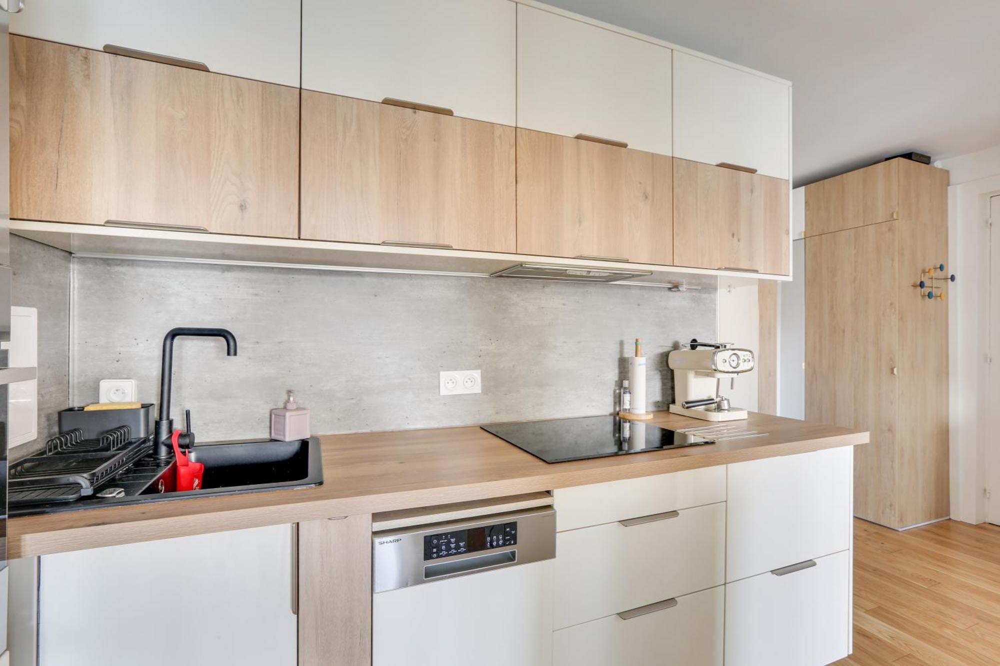 Paris Luxury Apartment 75M2 With Eiffel Tower View, 1 Min Metro, Parking Kültér fotó