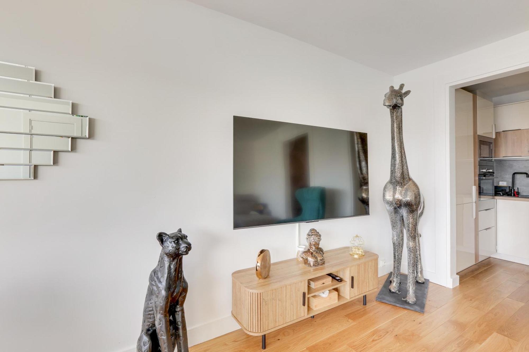 Paris Luxury Apartment 75M2 With Eiffel Tower View, 1 Min Metro, Parking Kültér fotó